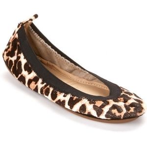 Yosi Samra Calf Hair Foldup Flats size 9